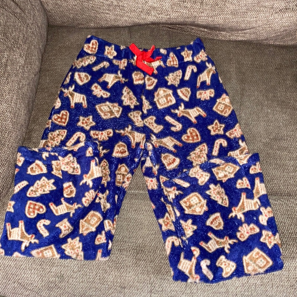 Fleece pajama bottoms